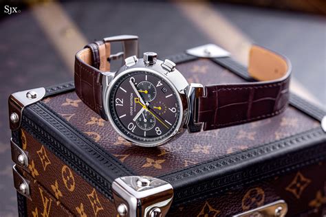 price louis vuitton tambour watch|Louis Vuitton tambour gmt automatic.